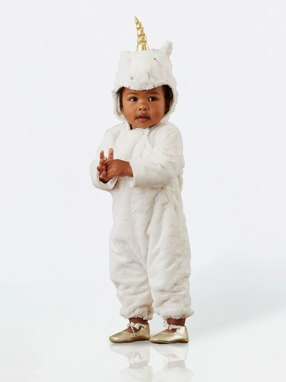 Pottery Barn Kids Magical Unicorn Halloween Costume 6-12 Months Baby White Fall